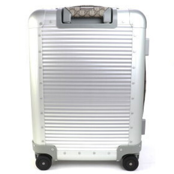 Gucci Porter Cabin Trolley Silver GG Supreme Carry On Suitcase Bag - Picture 3 of 13